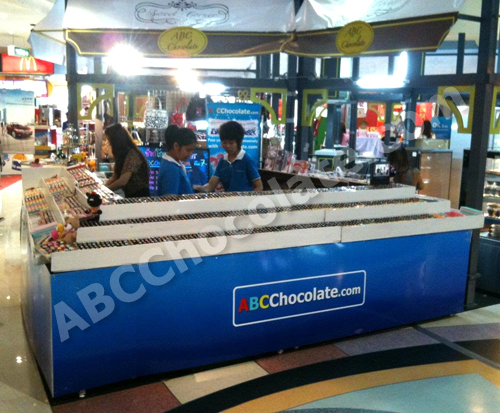 ร้าน ABC Chocolate ในงาน ขนม นมเนย Major รัชโยธิน 2011